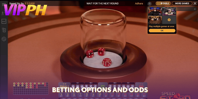 Betting Options and Odds