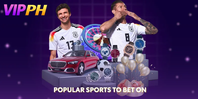 Bet on Sports at VIPPH – Competitive Odds & eSports Action 2 popular sports to bet on